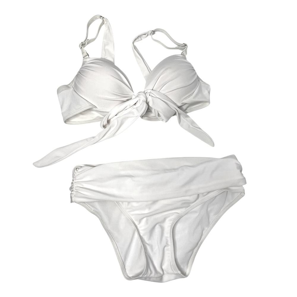 White Two Piece Bikini
